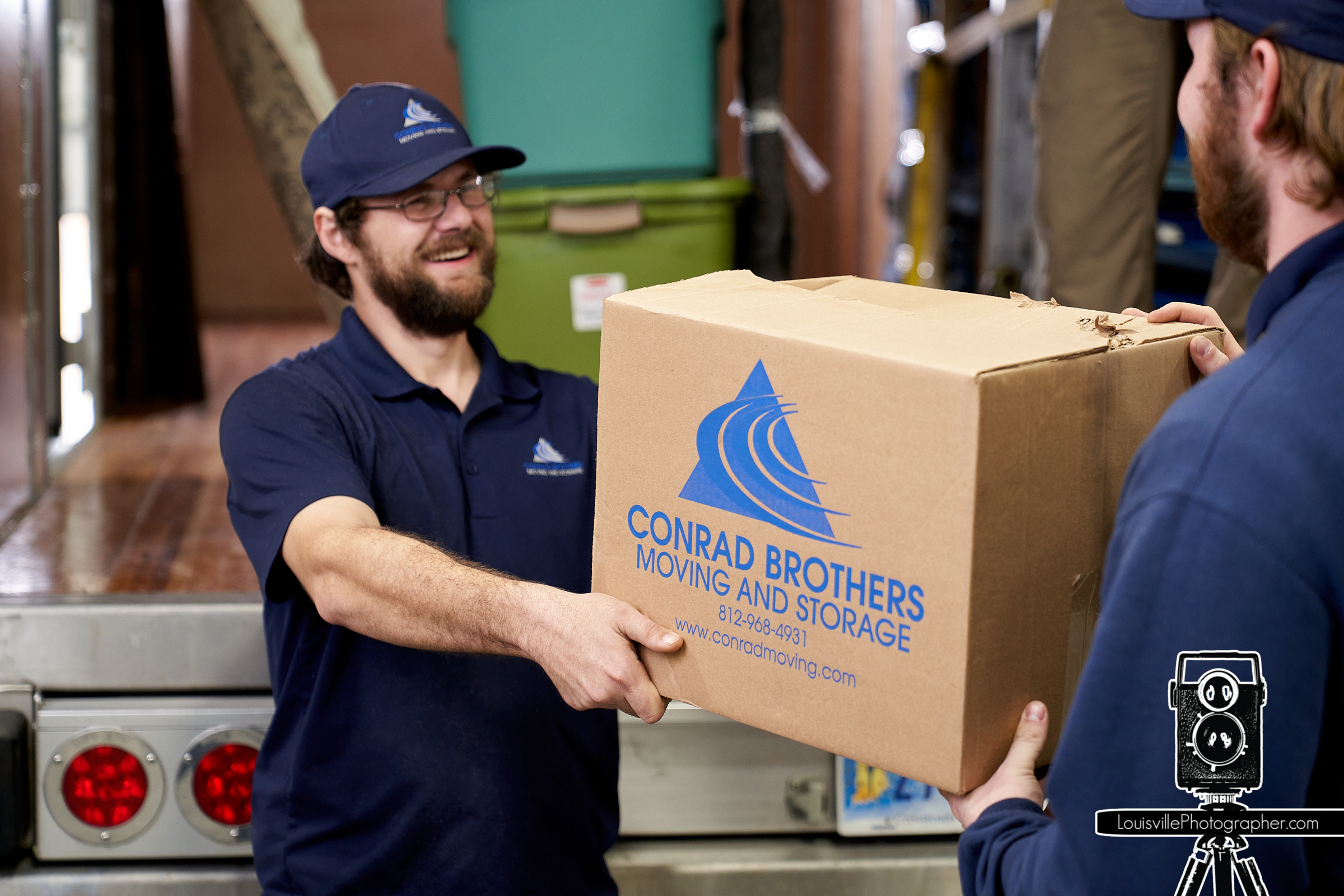Louisville Business Branding Photography - Conrad Brothers Moving Co.