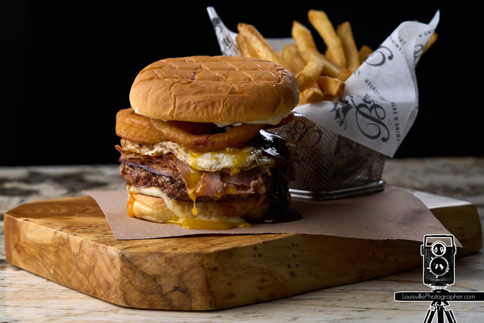 Louisville Commercial Food Photographer - It's Burger Time!